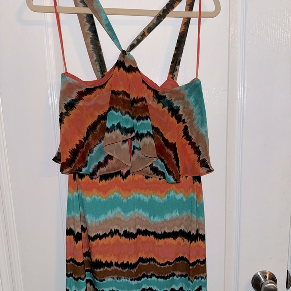 NWT Max and Cleo Multi Color Tie Dye Dress Size Small - Picture 3 of 12
